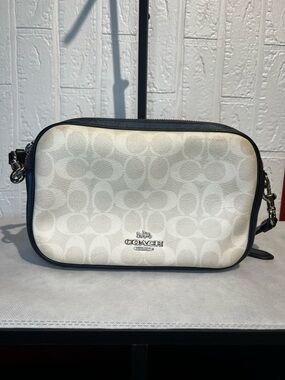 Coach Jes Chalk Signature Canvas Crossbody